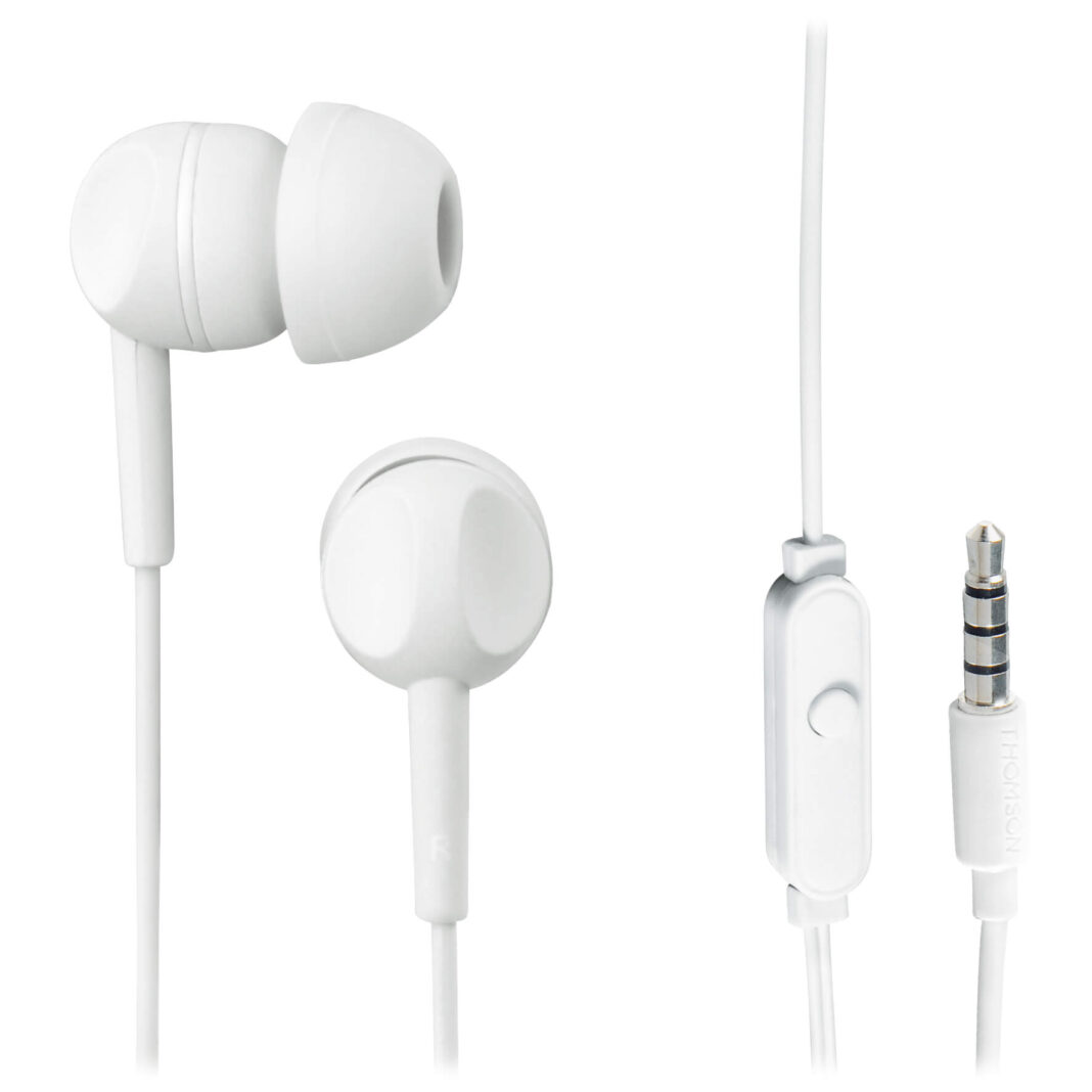 Casti In-Ear Hama 132485, Microfon, Alb Casti In-Ear Hama 132485, Microfon, Alb