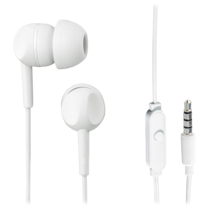 Casti In-Ear Hama 132485, Microfon, Alb Casti In-Ear Hama 132485, Microfon, Alb