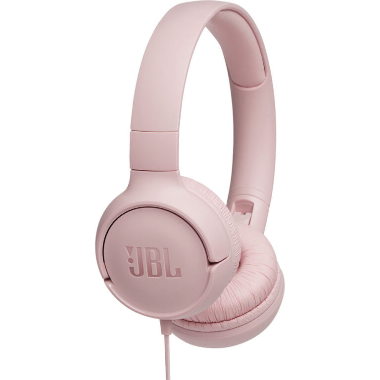 Casti audio On-Ear JBL Tune 500, Pure Bass Sound, Hands-free Call, Negru
