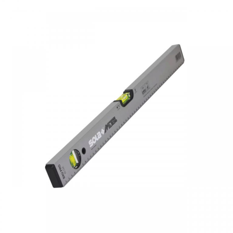 Nivela aluminiu SOLA Austria, 120 cm, profil tubular, 2 bule, precizie 0.5mm/m, BAUPRO 120