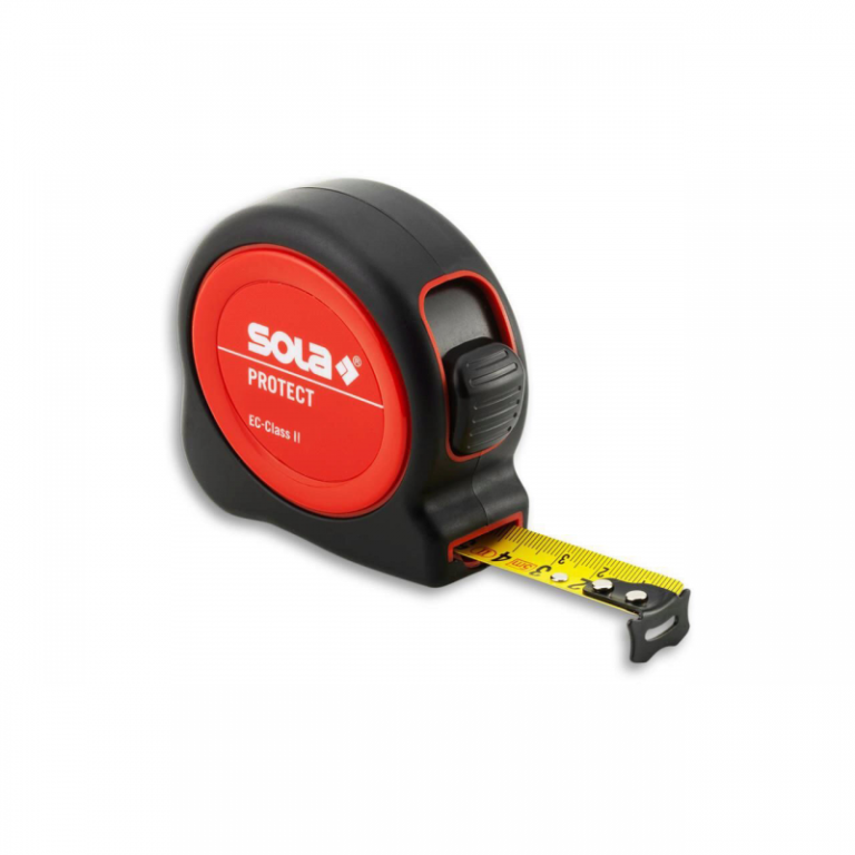 Ruleta SOLA Austria tip PROTECT PE8, 8m, latime banda 25mm, clasa de precizie II