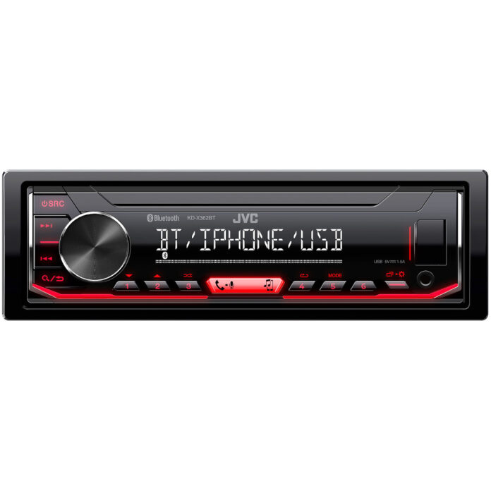 Media Player Auto JVC KD-X362BT, 4 x 50W, USB, AUX, Bluetooth Media Player Auto JVC KD-X362BT, 4 x 50W, USB, AUX, Bluetooth