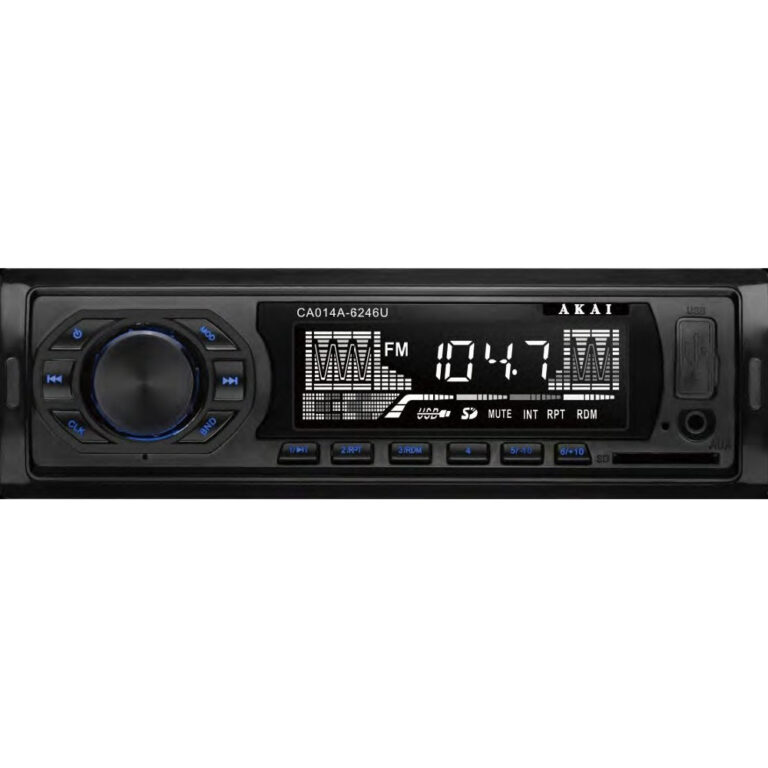 Media Player Auto Akai CA014A-6246U, 4 x 7W, USB, AUX