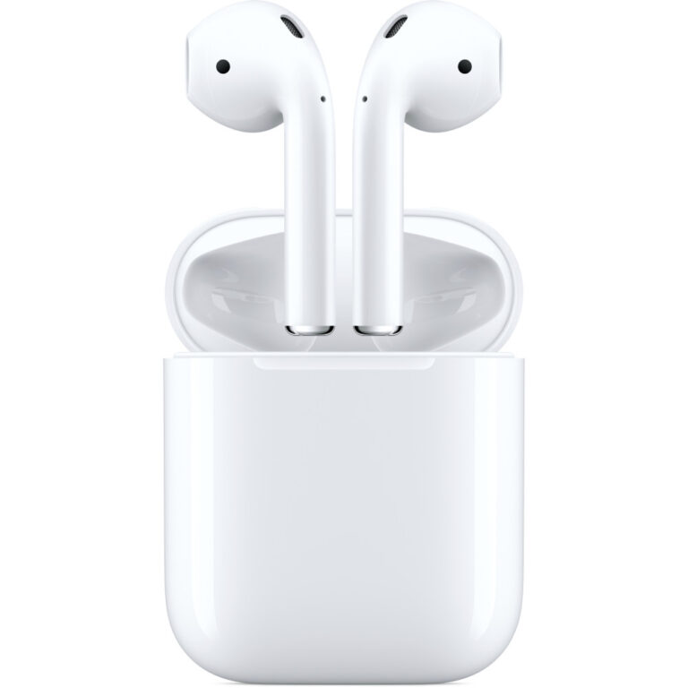 Casti True Wireless Apple AirPods 2 MV7N2ZM/A, Bluetooth, Alb