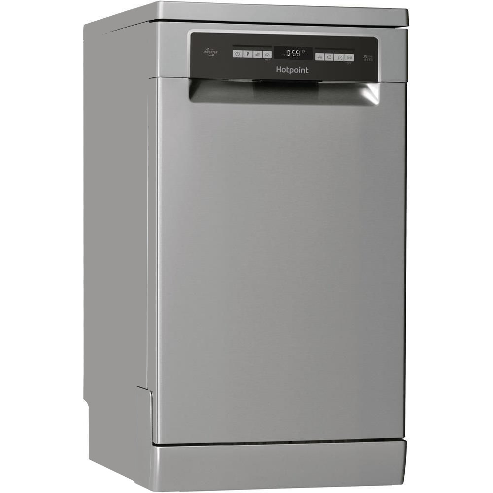 Masina de spalat vase Hotpoint HSFO3T223WCX, 10 seturi, 9 programe, Clasa E Masina de spalat vase Hotpoint HSFO3T223WCX, 10 seturi, 9 programe, Clasa E