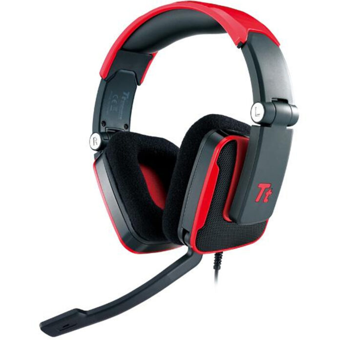 Casti Gaming Tt eSPORTS Shock, Rosu Casti Gaming Tt eSPORTS Shock, Rosu