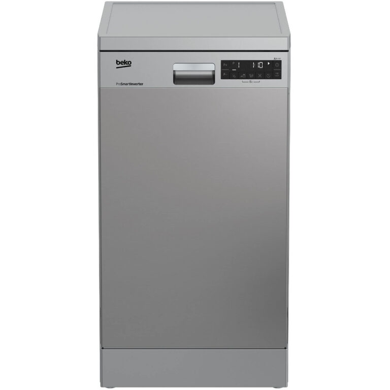 Masina de spalat vase slim Beko DFS28131X, 11 seturi, 8 programe, Clasa D