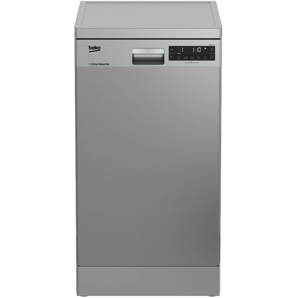 Masina de spalat vase slim Beko DFS28131X, 11 seturi, 8 programe, Clasa D Masina de spalat vase slim Beko DFS28131X, 11 seturi, 8 programe, Clasa D