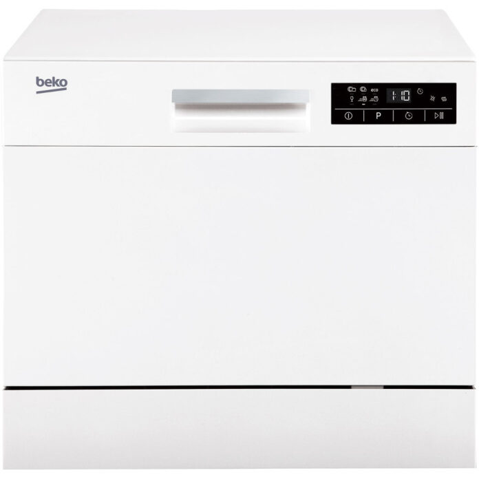 Masina de spalat vase Beko DTC36610W, 6 seturi, 6 programe, Clasa A+
