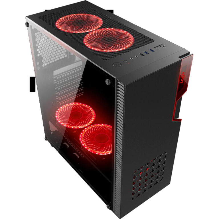 Sistem Desktop PC Gaming Serioux SRX-594939FL0004, Intel Core i5-9400F, 8GB DDR4, HDD 1TB, nVIDIA GeForce GTX 1060 OC 6GB, Free DOS