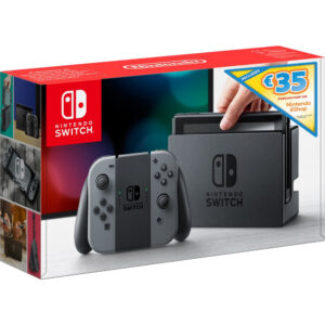 Consola Nintendo Switch Summer Digital Bundle, Gri + 35 Euro credit pentru Nintendo eShop Consola Nintendo Switch Summer Digital Bundle, Gri + 35 Euro credit pentru Nintendo eShop