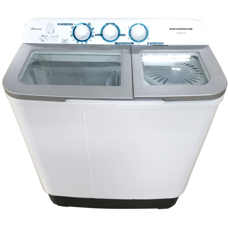 Masina de spalat rufe Heinner HSWM-63SL, 6 kg spalare, 3,6 kg stoarcere
