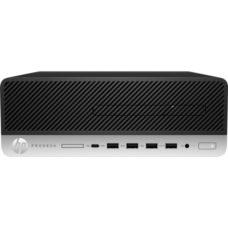 Sistem Desktop PC HP ProDesk 600 G4 SFF, Intel® Core&trade; i3-8100, 8GB DDR4, 256GB SSD, Intel® UHD Graphics 630, Windows 10 Pro