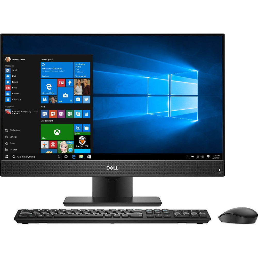Sistem Desktop PC All-In-One Dell Inspiron 5477, Intel® Core™ i3-8100T, 8GB DDR4, HDD 1TB, Intel® UHD Graphics, Windows 10 Home Sistem Desktop PC All-In-One Dell Inspiron 5477, Intel® Core™ i3-8100T, 8GB DDR4, HDD 1TB, Intel® UHD Graphics, Windows 10 Home