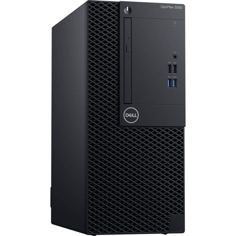 Sistem Desktop PC Dell OptiPlex 3060 MT, Intel® Core&trade; i7-8700, 8GB DDR4, HDD 1TB + 128GB SSD, Intel® UHD Graphics 630, Windows 10 Pro