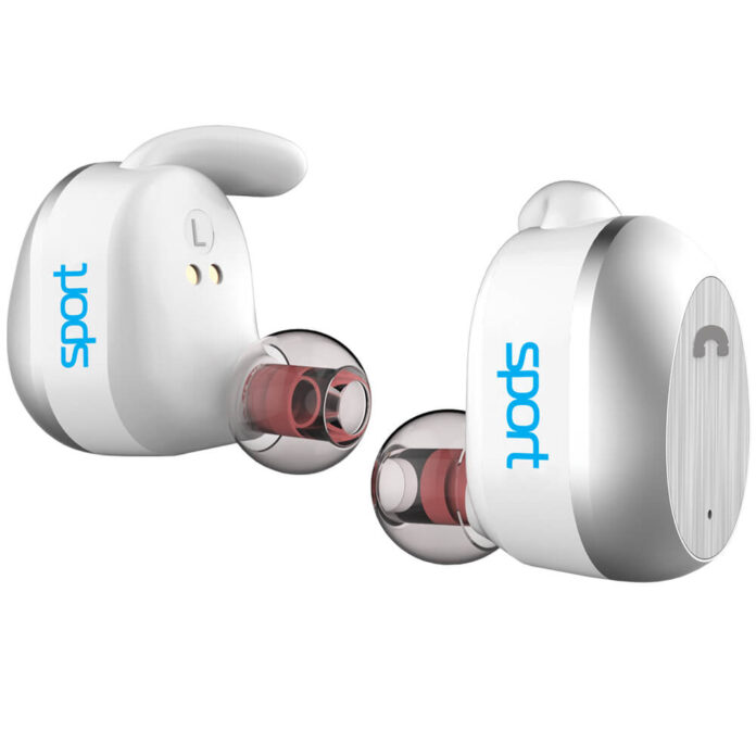 Casti True Wireless Hi-Fi Elari NanoPods Sport, Bluetooth, Alb
