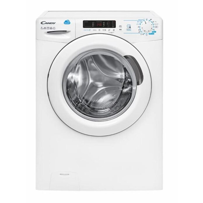 Masina de spalat rufe slim Candy Smart CSS4 1272D3/1-S, 1200 RPM, 7 kg, Clasa A+++ Masina de spalat rufe slim Candy Smart CSS4 1272D3/1-S, 1200 RPM, 7 kg, Clasa A+++