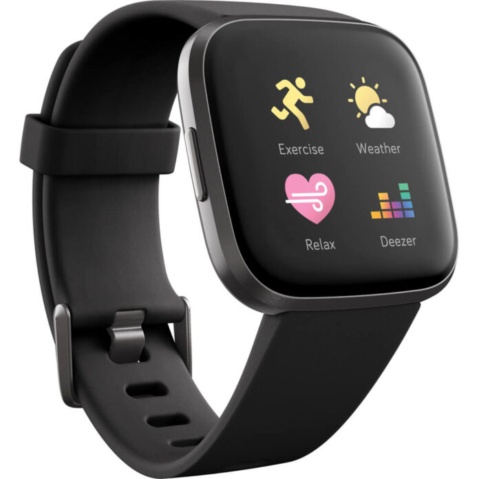 Smartwatch Fitbit Versa 2, NFC, Black Carbon Smartwatch Fitbit Versa 2, NFC, Black Carbon