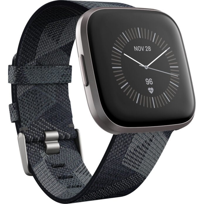 Smartwatch Fitbit Versa 2 Special Edition, NFC, Smoke Woven Smartwatch Fitbit Versa 2 Special Edition, NFC, Smoke Woven