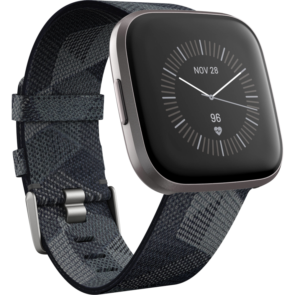 Smartwatch Fitbit Versa 2 Special Edition, NFC, Smoke Woven Smartwatch Fitbit Versa 2 Special Edition, NFC, Smoke Woven