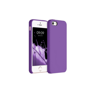 Husa pentru iPhone 5/iPhone 5s/iPhone SE, Silicon, Mov, 42766.221 Husa pentru iPhone 5/iPhone 5s/iPhone SE, Silicon, Mov, 42766.221