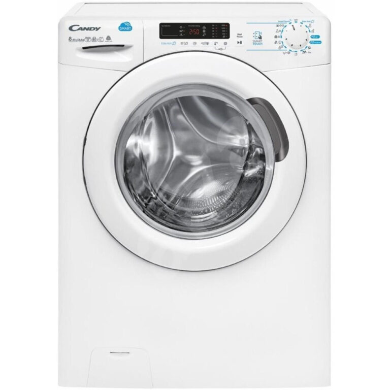 Masina de spalat rufe cu uscator Candy CSWS 586D/5-S, 1500 RPM, 8 kg spalare, 6 kg uscare, Clasa A