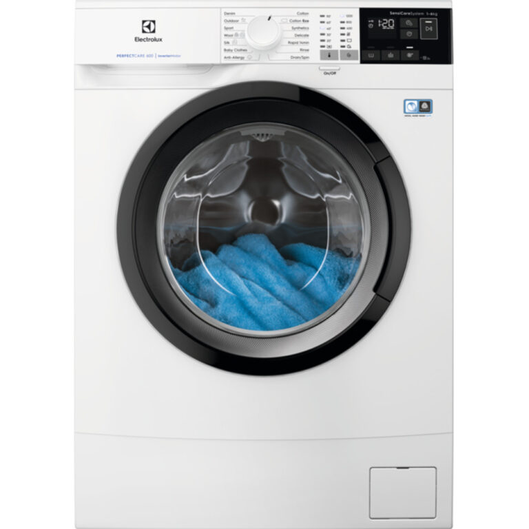 Masina de spalat rufe slim Electrolux EW6S426BI, 1200 RPM, 6 kg, Clasa D, (clasificare energetica veche Clasa A+++)