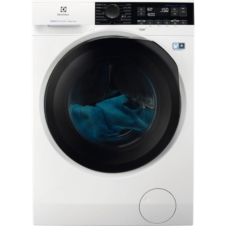 Masina de spalat rufe cu uscator Electrolux EW8W261B PerfectCare800, 1600 RPM, 10 kg spalare, 6 kg uscare, Clasa E, (clasificare energetica veche Clasa  A)