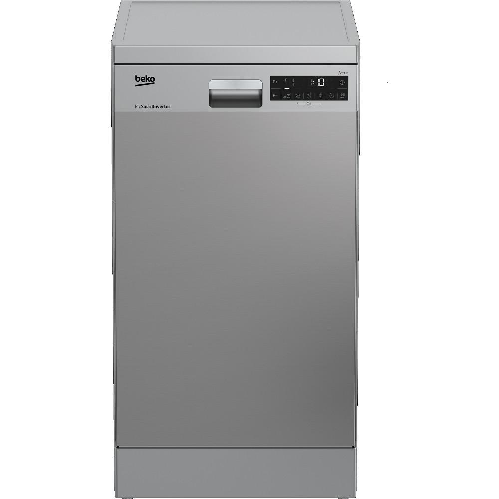 Masina de spalat vase slim Beko DFS39130X, 11 seturi, 9 programe, Clasa A+++ Masina de spalat vase slim Beko DFS39130X, 11 seturi, 9 programe, Clasa A+++