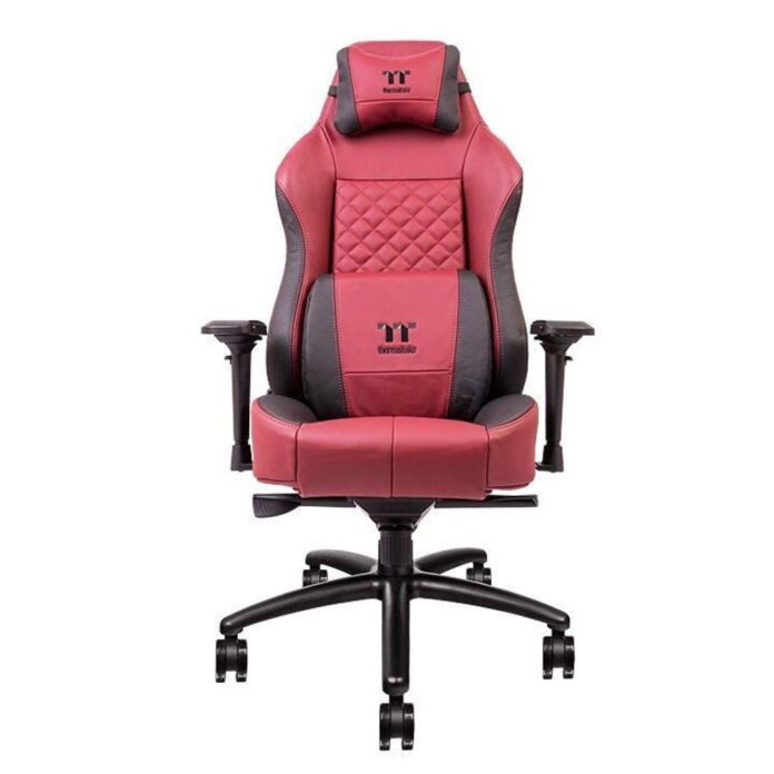 Scaun gaming Tt eSPORTS X Comfort, Piele naturala, Negru/Rosu Scaun gaming Tt eSPORTS X Comfort, Piele naturala, Negru/Rosu