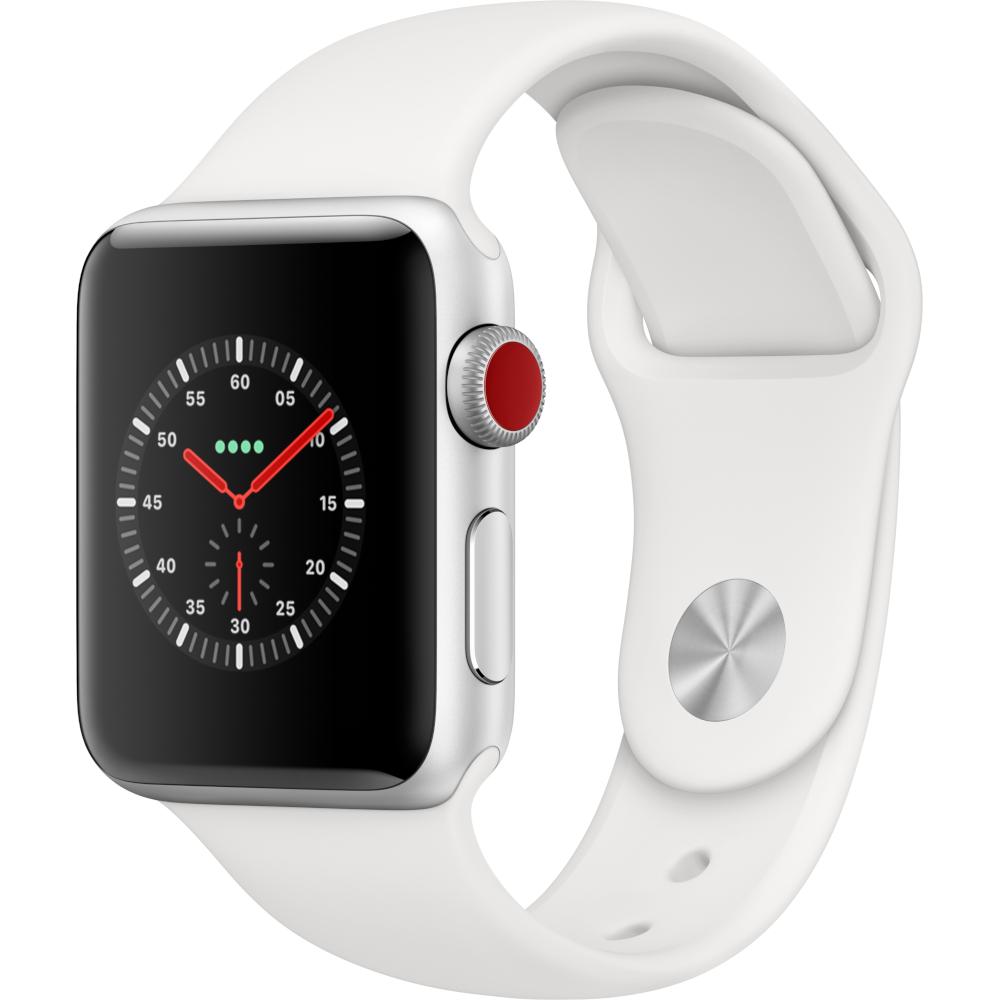 Apple Watch Series 3 GPS + Cellular, 38mm, Space Grey, Aluminium Case, Black Sport Band Apple Watch Series 3 GPS + Cellular, 38mm, Space Grey, Aluminium Case, Black Sport Band