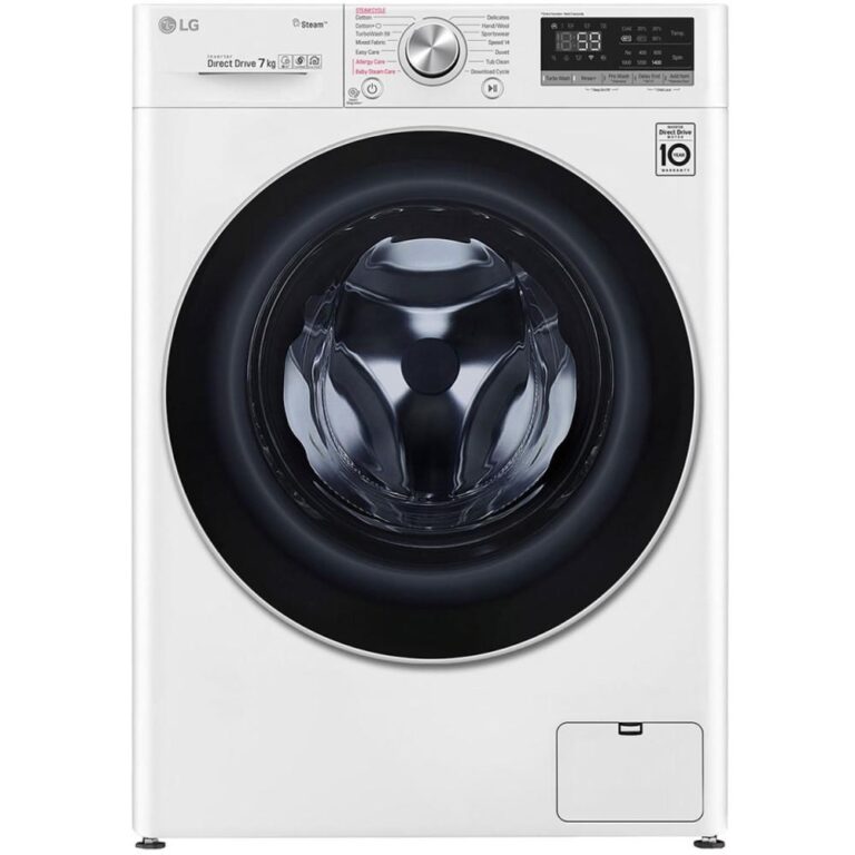 Masina de spalat rufe slim LG F2WN6S7S1, 1200 RPM, 7 kg, Clasa E, (clasificare energetica veche Clasa A+++)