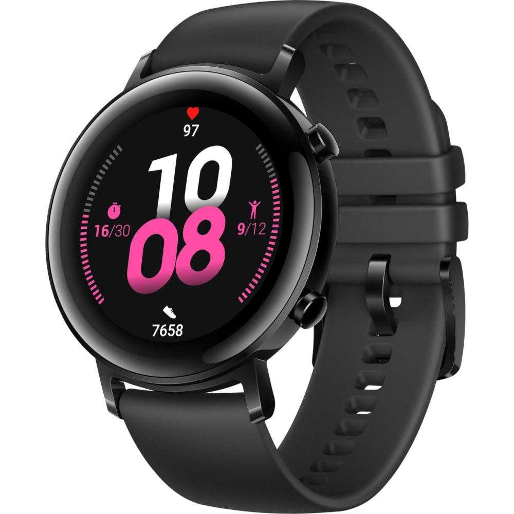 Smartwatch Huawei Watch GT 2, 42mm, Matte Black Smartwatch Huawei Watch GT 2, 42mm, Matte Black