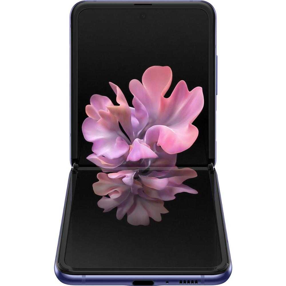 Telefon mobil Samsung Galaxy Z Flip, 256GB, 8GB, Dual SIM, Mirror Black Telefon mobil Samsung Galaxy Z Flip, 256GB, 8GB, Dual SIM, Mirror Black