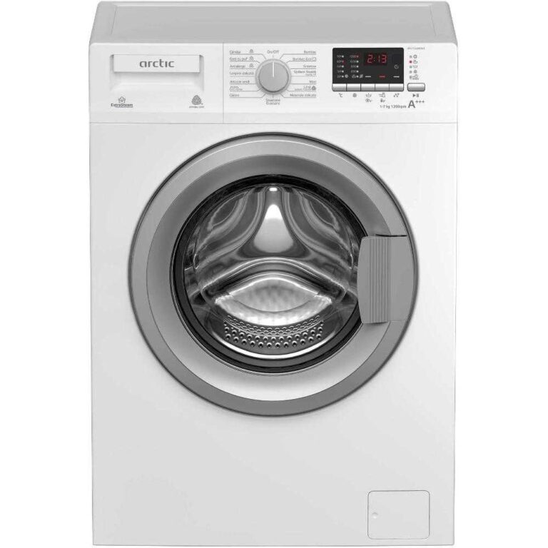 Masina de spalat rufe slim Arctic APL71222BDW3, 1200 RPM, 7 kg, Clasa A+++
