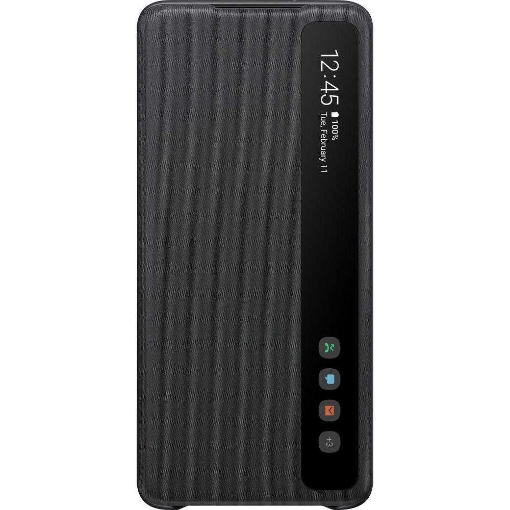 Husa de protectie Samsung Clear View Cover pentru Galaxy S20+, Sky Blue Husa de protectie Samsung Clear View Cover pentru Galaxy S20+, Sky Blue