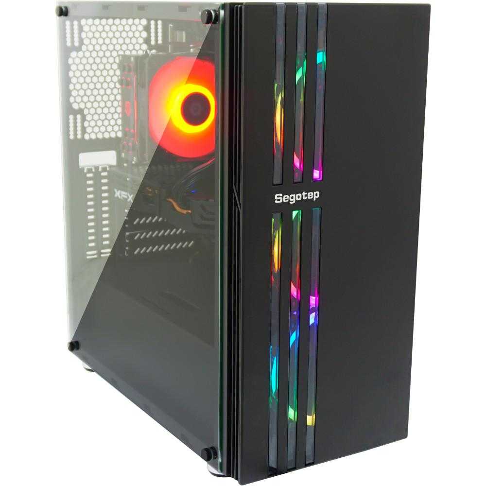 Sistem Desktop PC Gaming Inaza T-REX, AMD Ryzen 5 3600, 16GB DDR4, HDD 1TB + SSD 480GB, AMD Radeon RX 580 8GB, Free DOS Sistem Desktop PC Gaming Inaza T-REX, AMD Ryzen 5 3600, 16GB DDR4, HDD 1TB + SSD 480GB, AMD Radeon RX 580 8GB, Free DOS