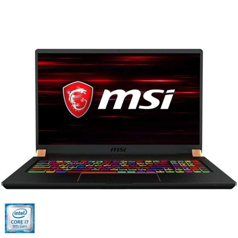 Laptop MSI GS75 Stealth 9SF-1006XRO, Intel® Core&trade; i7-9750H, 16GB DDR4, SSD 1TB, NVIDIA GeForce RTX 2070 MAX Q 8GB, Free DOS