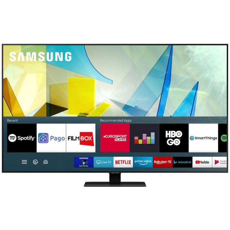 Televizor Smart QLED, Samsung QE65Q80T, 163 cm, Ultra HD 4K