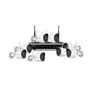 Sistem supraveghere IP WiFi exterior HikVision KIT-HK-WF-8EXT2MP-30IR, 8 camere, 2 MP, audio bidirectional, 4 mm, slot card, IR 30 m Sistem supraveghere IP WiFi exterior HikVision KIT-HK-WF-8EXT2MP-30IR, 8 camere, 2 MP, audio bidirectional, 4 mm, slot card, IR 30 m