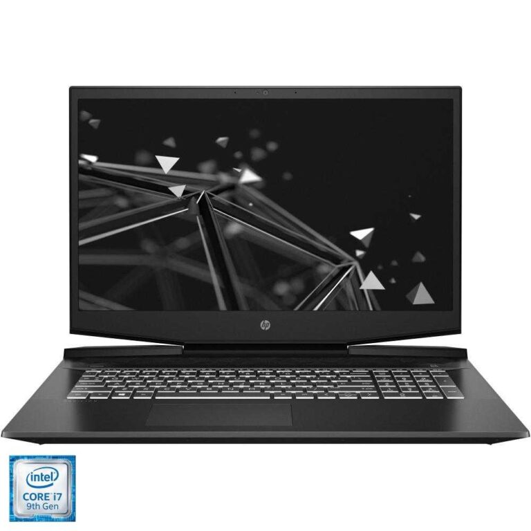 Laptop Gaming HP Pavilion 17-cd0004nq, Intel® Core&trade; i7-9750H, 16GB DDR4, HDD 2TB + SSD 256GB, NVIDIA GeForce GTX 1650 4GB, Free DOS