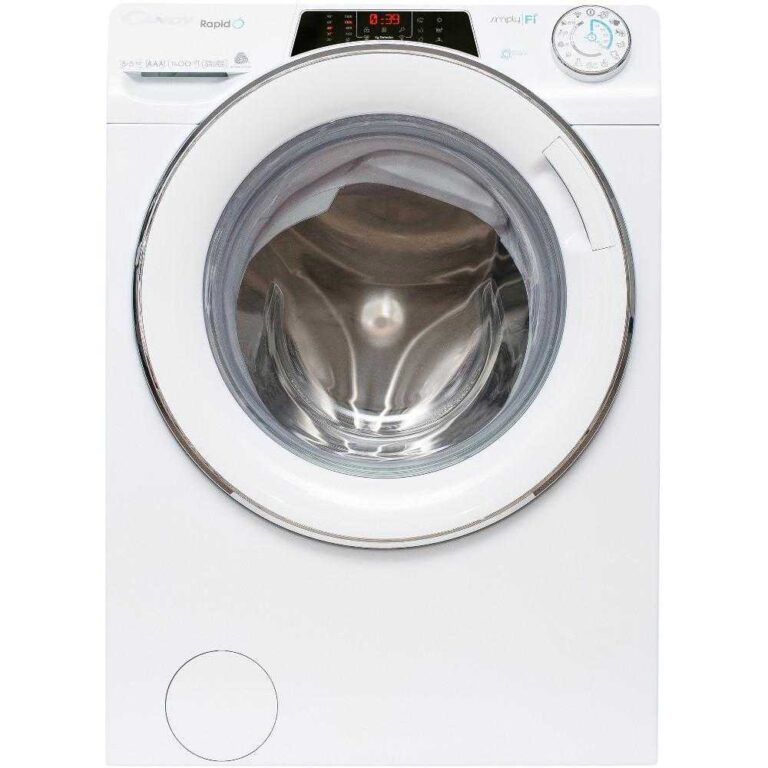 Masina de spalat rufe cu uscator Candy ROW4856DHC/1-S, 1400 RPM, 8 kg spalare, 5 kg uscare, Clasa A