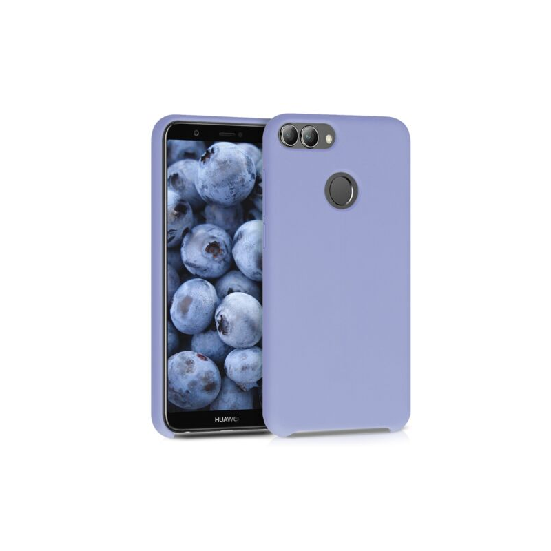 Husa pentru Huawei P Smart/Enjoy 7s, Silicon, Mov, 46899.130 Husa pentru Huawei P Smart/Enjoy 7s, Silicon, Mov, 46899.130