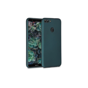 Husa pentru Huawei P Smart/Enjoy 7s, Silicon, Verde, 44431.14 Husa pentru Huawei P Smart/Enjoy 7s, Silicon, Verde, 44431.14