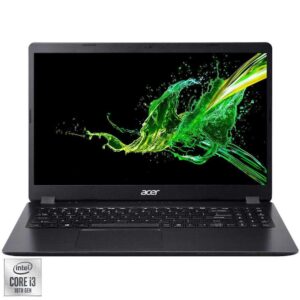 Laptop Acer Aspire 3 A315-56, Intel® Core™ i3-1005G1, 8GB DDR4, SSD 256GB, Intel® UHD Graphics, Linux, Shale Black Laptop Acer Aspire 3 A315-56, Intel® Core™ i3-1005G1, 8GB DDR4, SSD 256GB, Intel® UHD Graphics, Linux, Shale Black