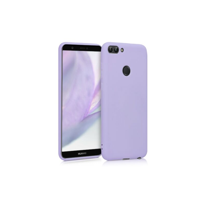 Husa pentru Huawei P Smart/Enjoy 7s, Silicon, Mov, 44124.108 Husa pentru Huawei P Smart/Enjoy 7s, Silicon, Mov, 44124.108