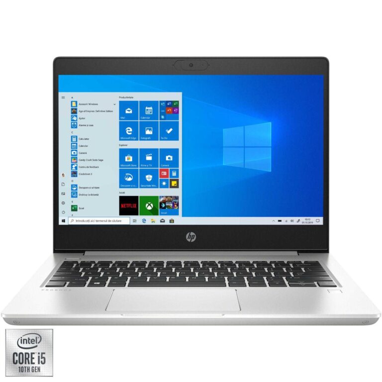 Laptop ultraportabil HP ProBook 430 G7, Intel® Core&trade; i5-10210U, 16GB DDR4, SSD 512GB, Intel® UHD Graphics, Windows 10 Pro