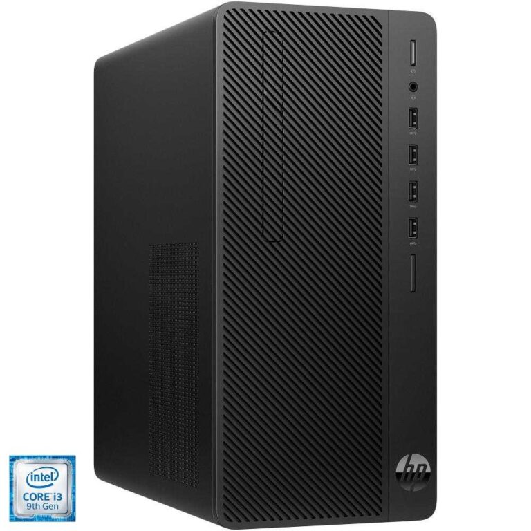 Sistem Desktop PC HP 290 G3 Microtower, Intel® Core&trade; i3-9100, 8GB DDR4, SSD 256GB, Intel® UHD Graphics, Free DOS