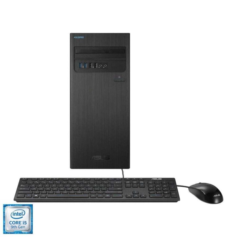 Sistem Desktop PC Business Asus ExpertPC D340MC-I59400005D, Intel® Core&trade; i5-9400, 8GB DDR4, SSD 256GB, Intel® UHD Graphics, Endless OS