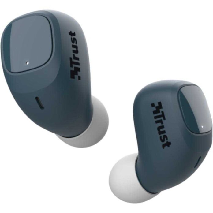 Casti True Wireless Trust Nika Compact, Bluetooth, Albastru Casti True Wireless Trust Nika Compact, Bluetooth, Albastru